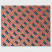 オリジナルヴィンテージ愛国米国国旗 ラッピングペーパー (フラット)