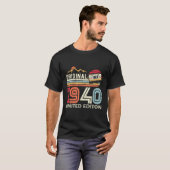 オリジナルヴィンテージ1940誕生日凡例ヴィンテージ1940 Tシャツ (正面フル)