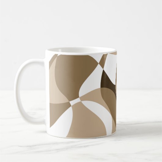 オリジナルヴィンテージEsperanza中国のタイルシームレスp コーヒーマグカップ (左)