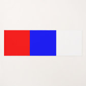 オリジナル三色愛国旗 ヨガマット (正面(横))