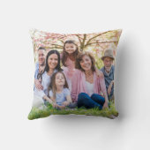 オリジナル両面ファミリーフォト クッション (裏面)