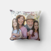 オリジナル両面ファミリーフォト クッション (正面)