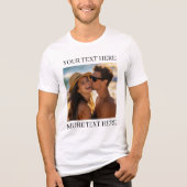 オリジナル両面写真&テキスト トライブレンドTシャツ (正面)