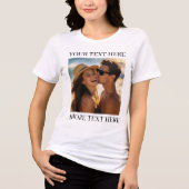 オリジナル両面写真&テキスト トライブレンドTシャツ (正面)