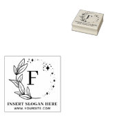 オリジナル企業モノグラムセルフインキングスタンプ ラバースタンプ (押印)