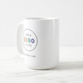 オリジナル企業ロゴグッズ コーヒーマグカップ (正面左)