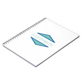 オリジナル企業ロゴノートブック ノートブック (左側)