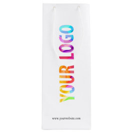 オリジナル企業ロゴ販促ギフト ワインギフトバッグ