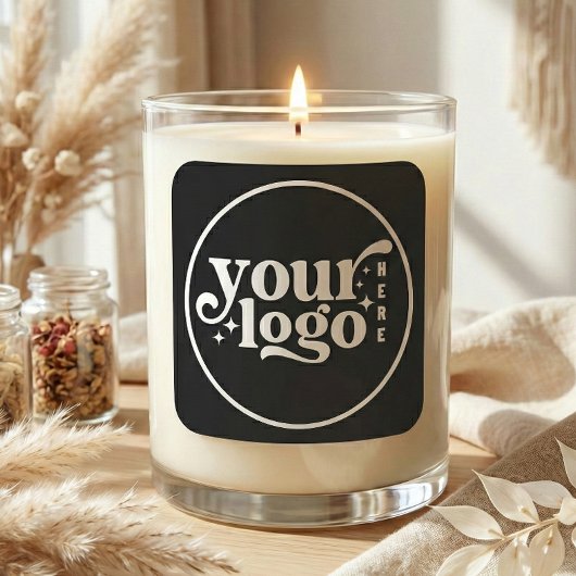 オリジナル企業ロゴ あなたのロゴをここに スクエアシール