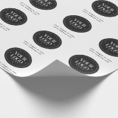 オリジナル企業ロゴ  | オーダーメイド ビジネスギフト ラッピングペーパー (角)