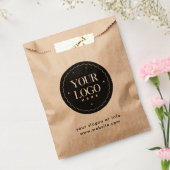 オリジナル企業ロゴ  | カスタムビジネスギフト フェイバーバッグ (封をした状態)