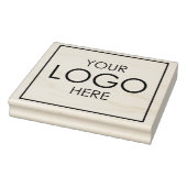 オリジナル企業ロゴ カスタムビジネス ブランディング ウッド ラバースタンプ (スタンプ)