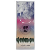 オリジナル企業ロゴ | プロモーションビジネス ワインギフトバッグ (正面)