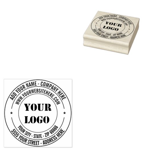 オリジナル住所ゴム印テンプレートをデザインしよう ラバースタンプ (押印)