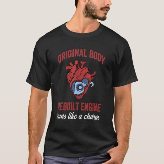 オリジナル体リビルト走ングチャーム2 Tシャツ (正面)