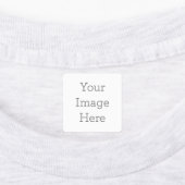 ミディアム スクエア アイロンラベル (貼付)