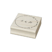 オリジナル作成 |エレガント日付の保結婚存 ラバースタンプ (スタンプ)