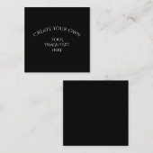 オリジナル作成 エンクロージャーカード (正面/裏面)