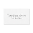 オリジナル作成　オセアニア名刺