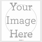 エクストララージ(特大):35.56cm x 35.56cm シート カスタムカットビニールシール (シート)