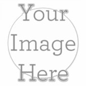 エクストララージ(特大):35.56cm x 35.56cm シート カスタムカットビニールシール (正面)