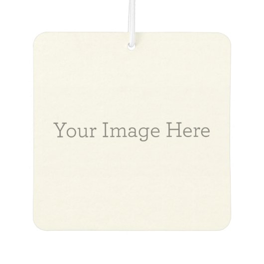 カスタムスクエアエアーフレッシュナー, ニューカー (正面)