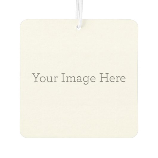 カスタムスクエアエアーフレッシュナー, ニューカー (裏面)