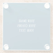 オリジナル作成 ガラスコースター (裏面)