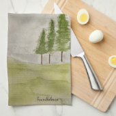 オリジナル作成 キッチンタオル (四つ折り)