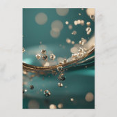 オリジナル作成 - グリーン&ゴールドのリキッドをカスタマイズ メニュー (裏面)