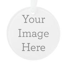 オリジナル作成 サークルアクリルオーナメント