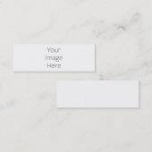 オリジナル作成 スキニー名刺 (正面/裏面)