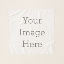 オリジナル作成 スクエアカチーフシフォンスカーフ