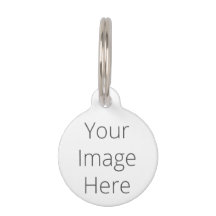 オリジナル作成 スモールラウンドペットタグ