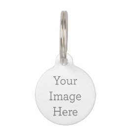 オリジナル作成 スモールラウンドペットタグ ペット　ネームタグ