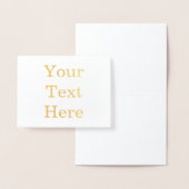 スモール(10.79cm x 13.97cm)箔カード (ディスプレー)