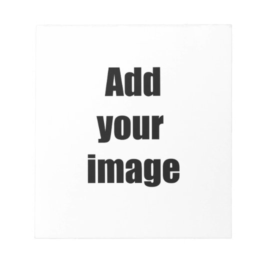 オリジナル作成 ノートパッド (正面)