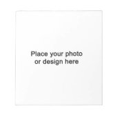 オリジナル作成 ノートパッド (正面)