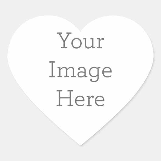 オリジナル作成 ハートシール (正面)