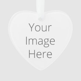 オリジナル作成 ハート型オーナメント オーナメント