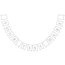 カスタムバンティングフラッグ