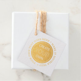 オリジナル作成 - パーソナライズされたブランド / カスタム フェイバータグ