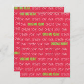 オリジナル作成 フラットシーズンカード シーズンカード (正面/裏面)