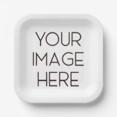 オリジナル作成 ペーパープレート (正面)