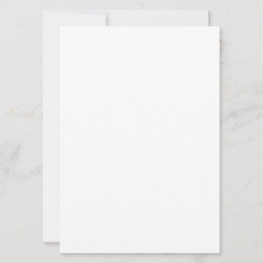 オリジナル作成 ホワイト 招待状 (正面)