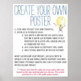 オリジナル作成 ポスター