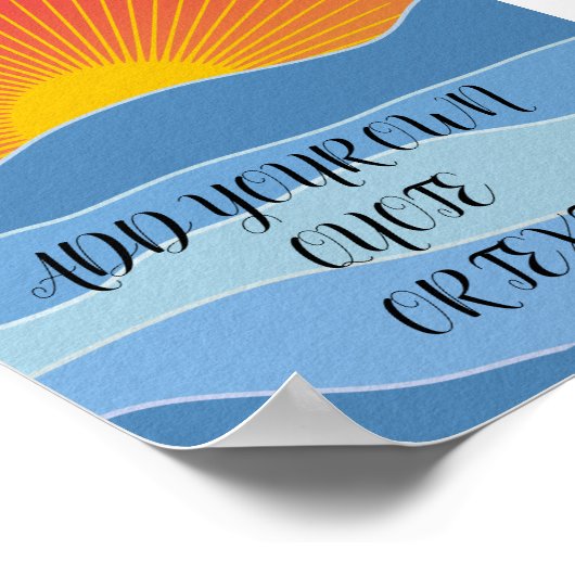 オリジナル作成 ポスター (角)