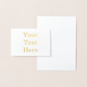 ミニ(8.89cm x 12.7cm)箔カード (ディスプレー)