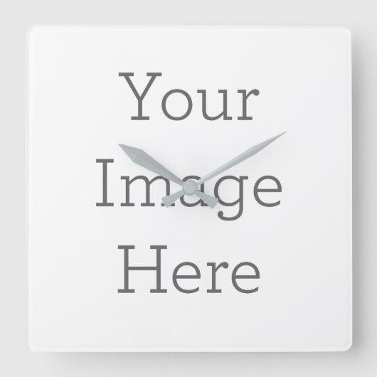 壁時計, 27.3cmアクリルスクエア (正面)