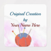 オリジナル作成 ラベル (デザイン2)